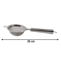 Stainless Steel Mesh Strainer – Fine Mesh & Heat-Resistant Handle