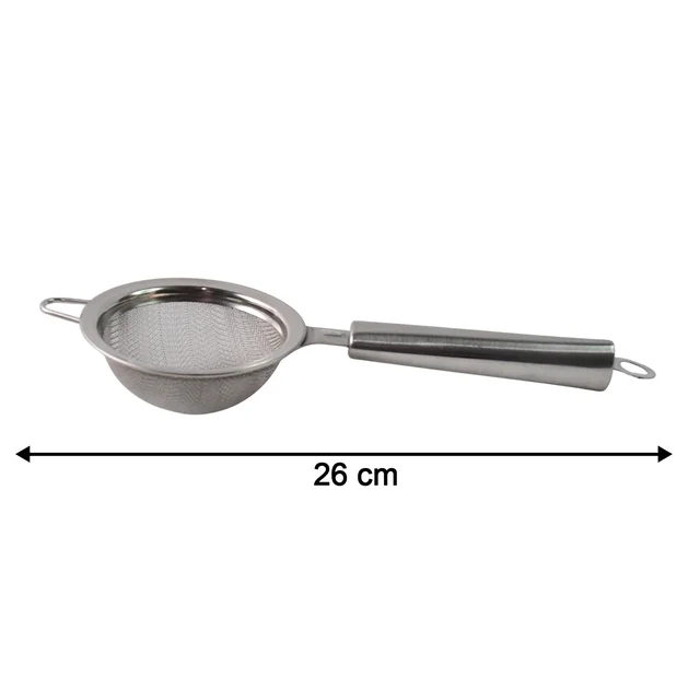Stainless Steel Mesh Strainer – Fine Mesh & Heat-Resistant Handle