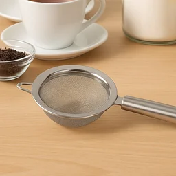 Stainless Steel Mesh Strainer – Fine Mesh & Heat-Resistant Handle