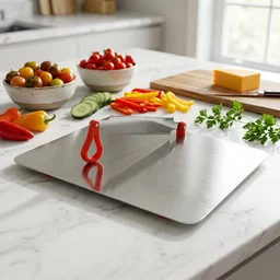 Stainless Steel Multipurpose Chopping Board – Hygienic & Durable for Kitchen