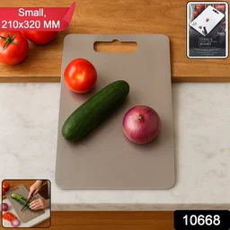 Stainless Steel Multipurpose Cutting Board – Compact 210x320mm
