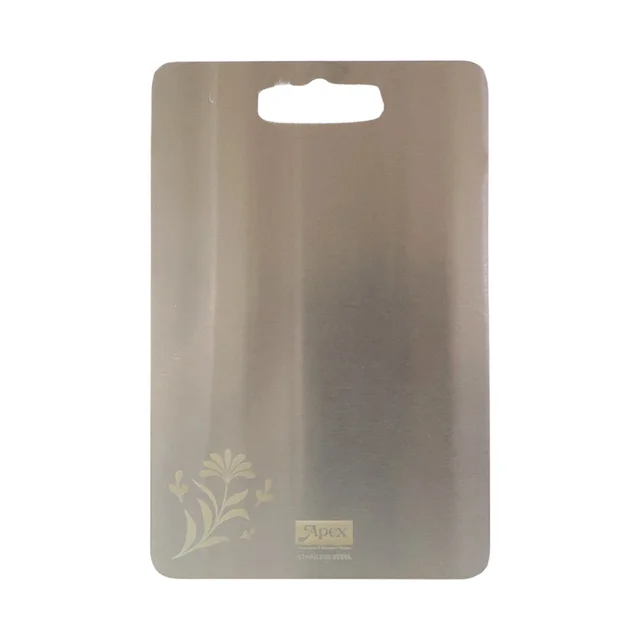 Stainless Steel Multipurpose Cutting Board – Compact 210x320mm