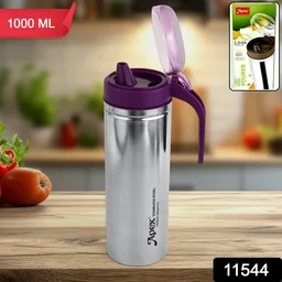Stainless Steel Oil Pourer – 1000ml Durable Kitchen Dispenser