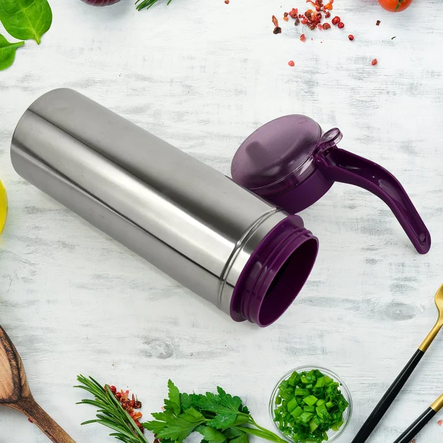 Stainless Steel Oil Pourer – 1000ml Durable Kitchen Dispenser