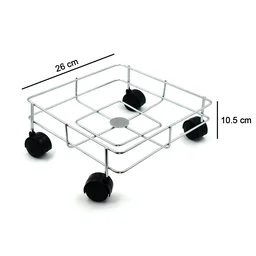 Stainless Steel Oil Stand – Square Kitchen Organizer | Indo Glow