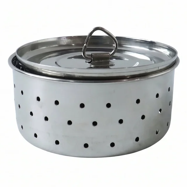 Stainless Steel Paneer Maker Mould with Lid for Cheese and Tofu Pre...