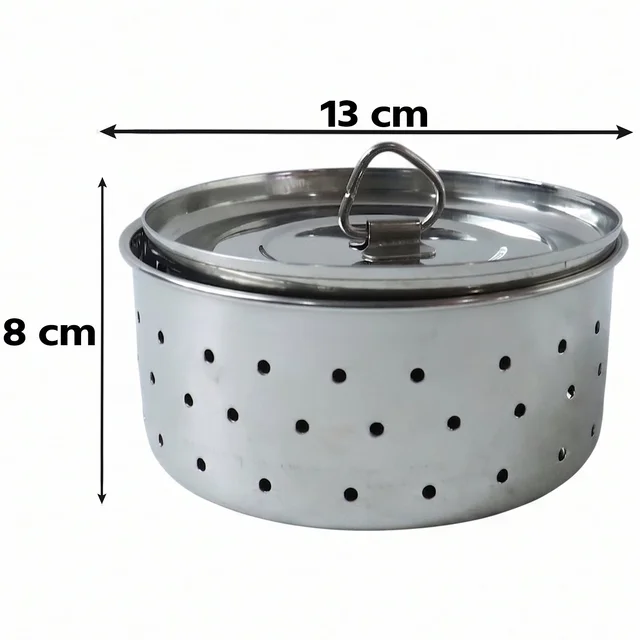 Stainless Steel Paneer Maker Mould with Lid for Cheese and Tofu Pre...