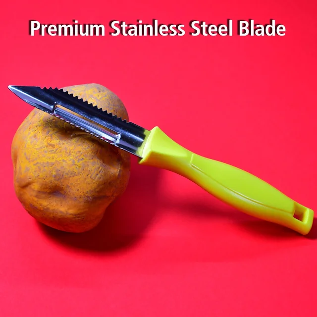 Stainless Steel Peeler – Classic Design for Easy Peeling | Ganesh