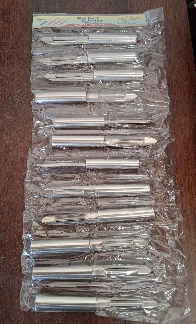 Stainless Steel Peeler Set – 12-Piece Multi-Purpose | Quickslice