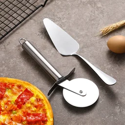 Stainless Steel Pizza Cutter – Multi-use Slicer | Quickslice
