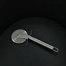 Stainless Steel Pizza Cutter – Sharp Rotary Blade & Ergonomic Handle