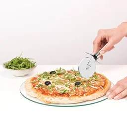 Stainless Steel Pizza Cutter – Sharp Wheel Slicer | Quickslice
