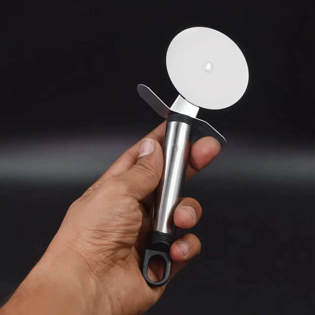 Stainless Steel Pizza Cutter – Sharp Wheel Slicer | Quickslice