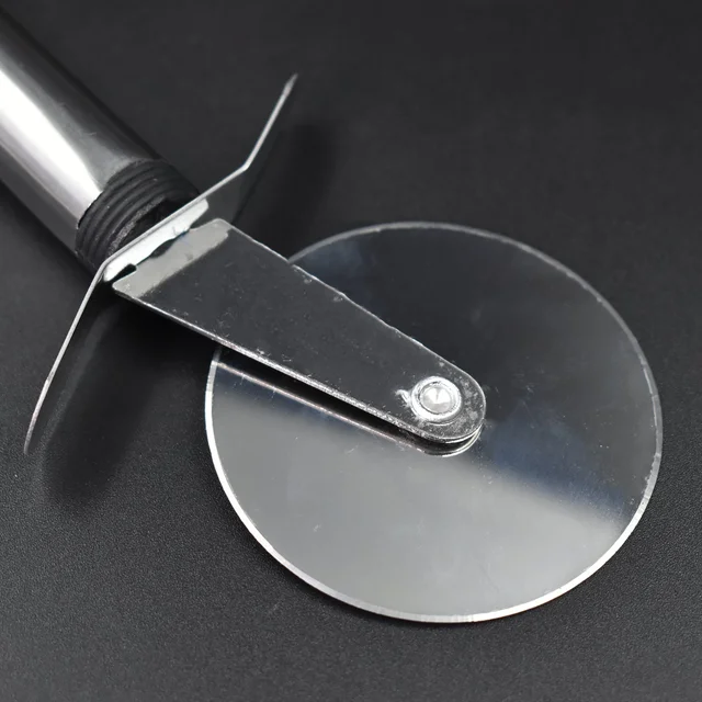 Stainless Steel Pizza Cutter – Sharp Wheel Slicer | Quickslice