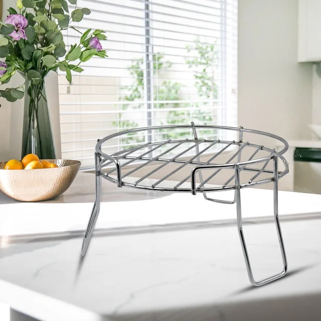 Stainless Steel Pot Stand – 3 Legged Matka Holder | Styleva
