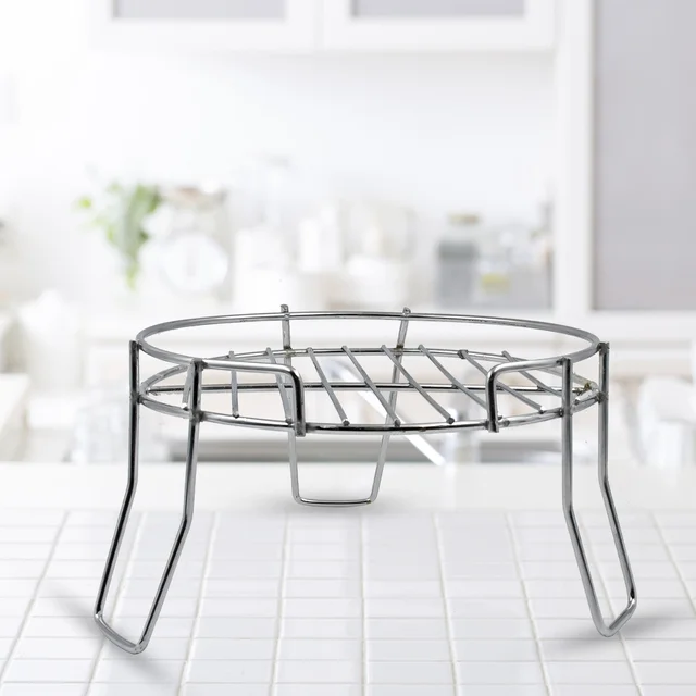 Stainless Steel Pot Stand – 3 Legged Matka Holder | Styleva