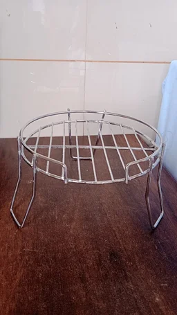 Stainless Steel Pot Stand – 3 Legged Matka Holder | Styleva