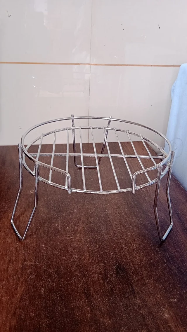 Stainless Steel Pot Stand – 3 Legged Matka Holder | Styleva