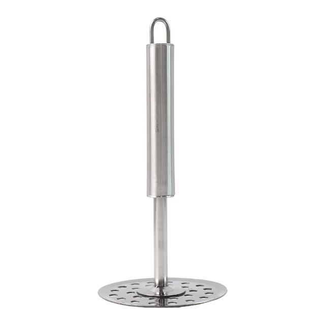 Stainless Steel Potato Masher – Heavy Duty & Ergonomic Handle