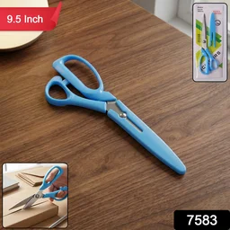 Stainless Steel Scissors – 9.5 Inch Ergonomic Craft | Craftily