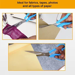 Stainless Steel Scissors – 9.5 Inch Ergonomic Craft | Craftily
