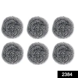 Stainless Steel Scrubber – Heavy-Duty Utensil Cleaning (6 Pack) | Velvet Wipe