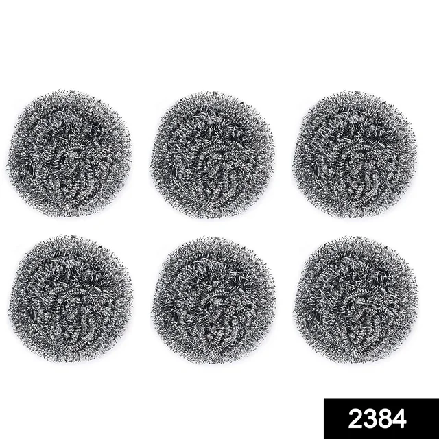 Stainless Steel Scrubber – Heavy-Duty Utensil Cleaning (6 Pack) | Velvet Wipe