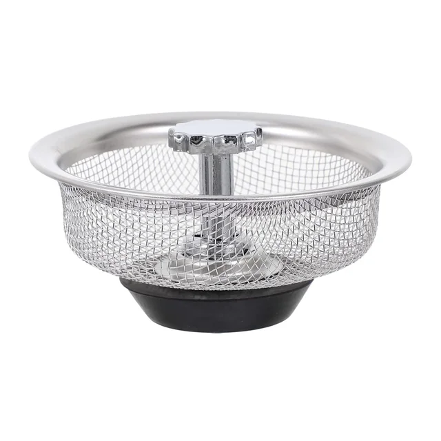 Stainless Steel Sink Strainer – Adjustable Stopper | Garth