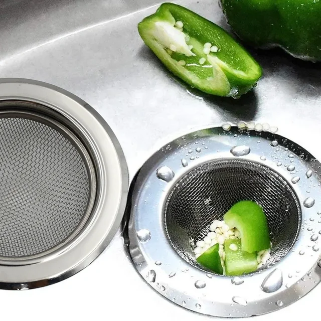 Stainless Steel Sink Strainer – Medium, Rust-Proof | SparkleTidy