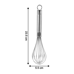 Stainless Steel Small Hand Whisk – Durable & Compact Kitchen Tool