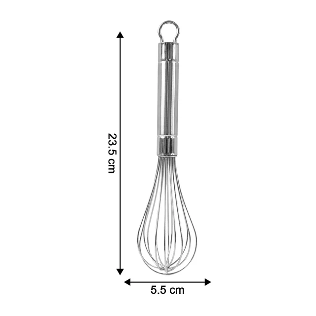 Stainless Steel Small Hand Whisk – Durable & Compact Kitchen Tool