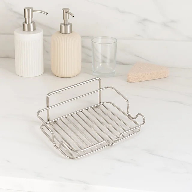 Stainless Steel Soap Holder – Fast Drain & Rust Resistant