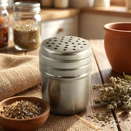 Stainless Steel Spice Shaker – Durable Kitchen Seasoning Container