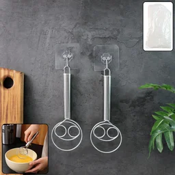 Stainless Steel Spiral Hand Whisk Set – Efficient & Durable