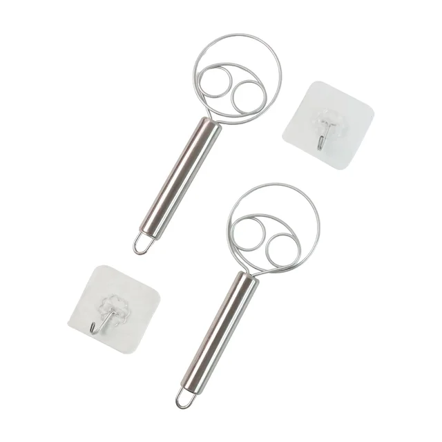 Stainless Steel Spiral Hand Whisk Set – Efficient & Durable