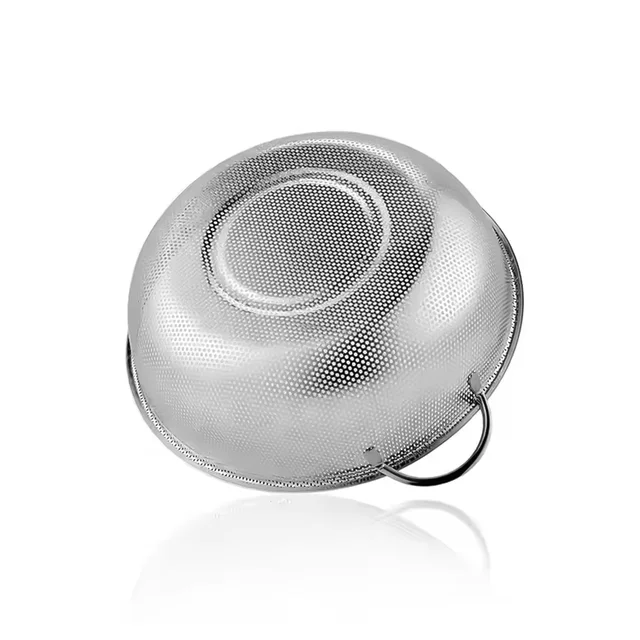 Stainless Steel Strainer Bowl – Multipurpose Kitchen Tool | Indo Glow