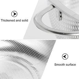Stainless Steel Strainer Bowl – Multipurpose Kitchen Tool | Indo Glow