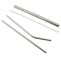 Stainless Steel Straws – Reusable Set with Travel Case | Happy Bathers