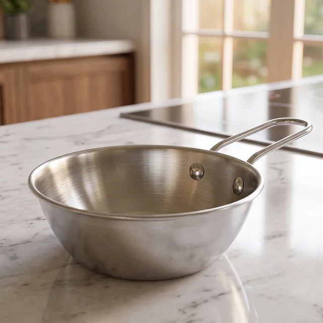 Stainless Steel Tadka Pan – Ideal for Indian Cooking & Tempering