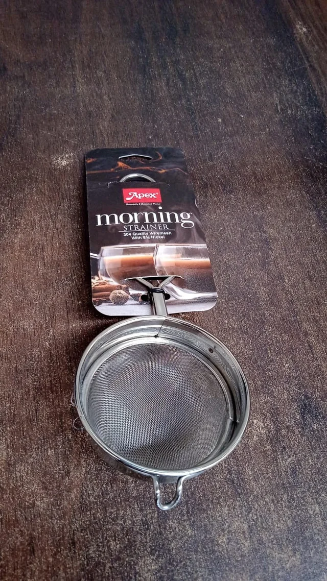 Stainless Steel Tea Strainer – Durable & Fine Mesh Filtration