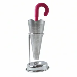 Stainless Steel Tea Strainer – Umbrella Design & Drip Tray | Siplix