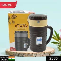 Stainless Steel Thermos Flask – Hot & Cold, Leakproof | nekza