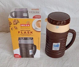 Stainless Steel Thermos Flask – Hot & Cold, Leakproof | nekza