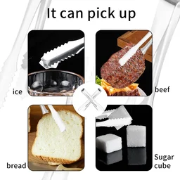Stainless Steel Tongs – 13cm Ice & Sugar Serving | Quickslice