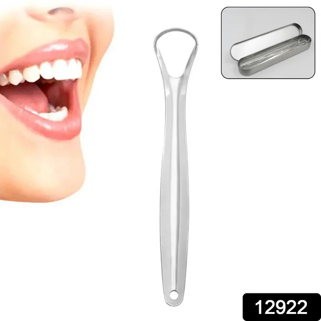 Stainless Steel Tongue Scraper – Oral Hygiene Tool with Case | MintGuard