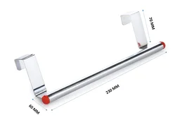 Stainless Steel Towel Rod – Wall Mounted, 11-inch | BathNova