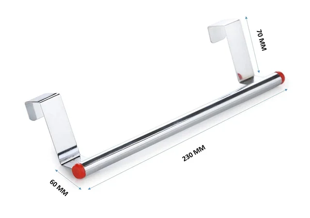 Stainless Steel Towel Rod – Wall Mounted, 11-inch | BathNova
