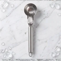 Stainless Steel Trigger Release Ice Cream Scoop Cookie Dough Scoope...