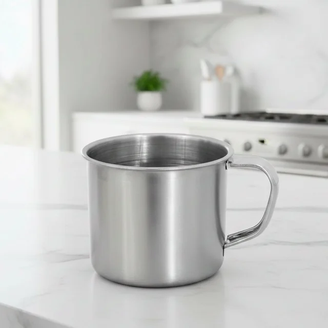 Stainless Steel Utility Mug – Durable Travel & Camping Cup