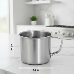 Stainless Steel Utility Mug – Durable Travel & Camping Cup